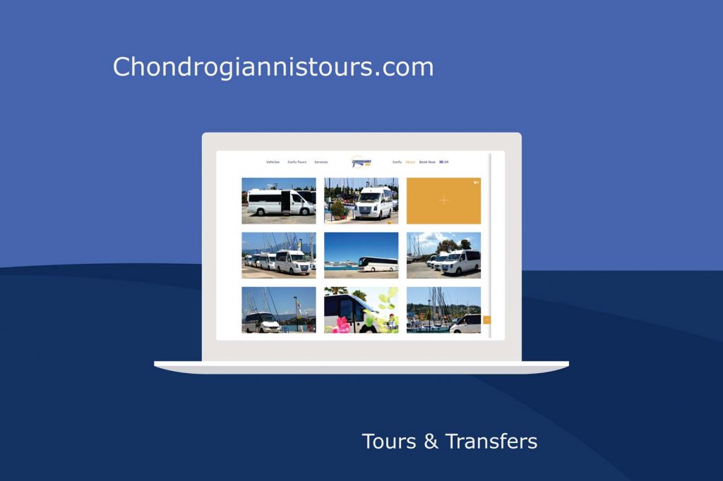motivar portfolio branding chondrogiannis tours website