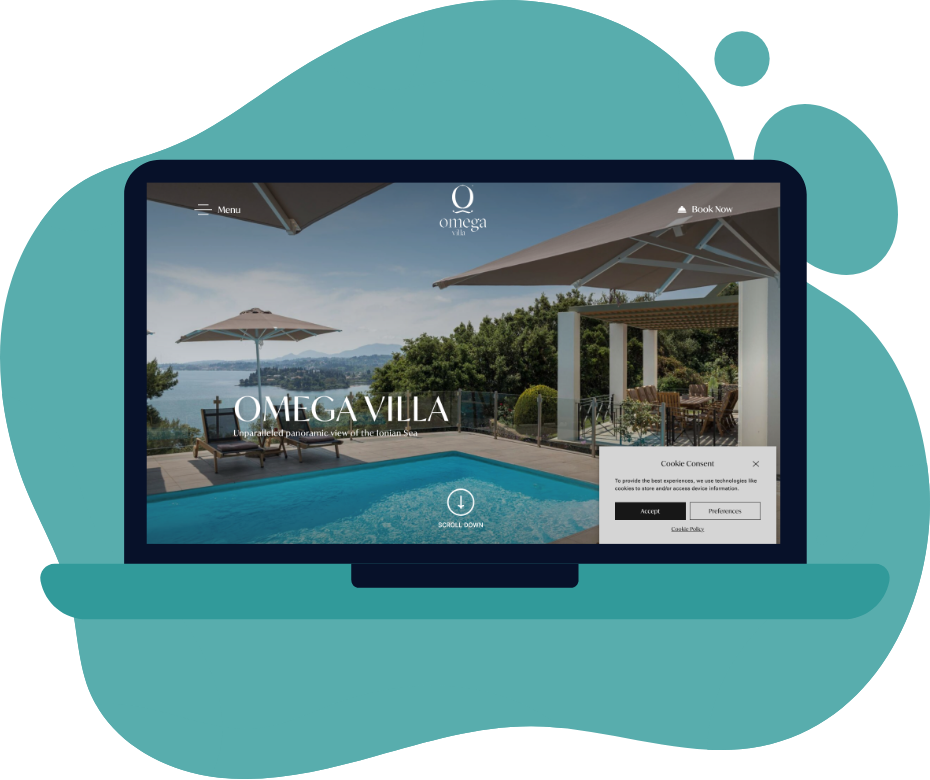 website for villas motivar solutions